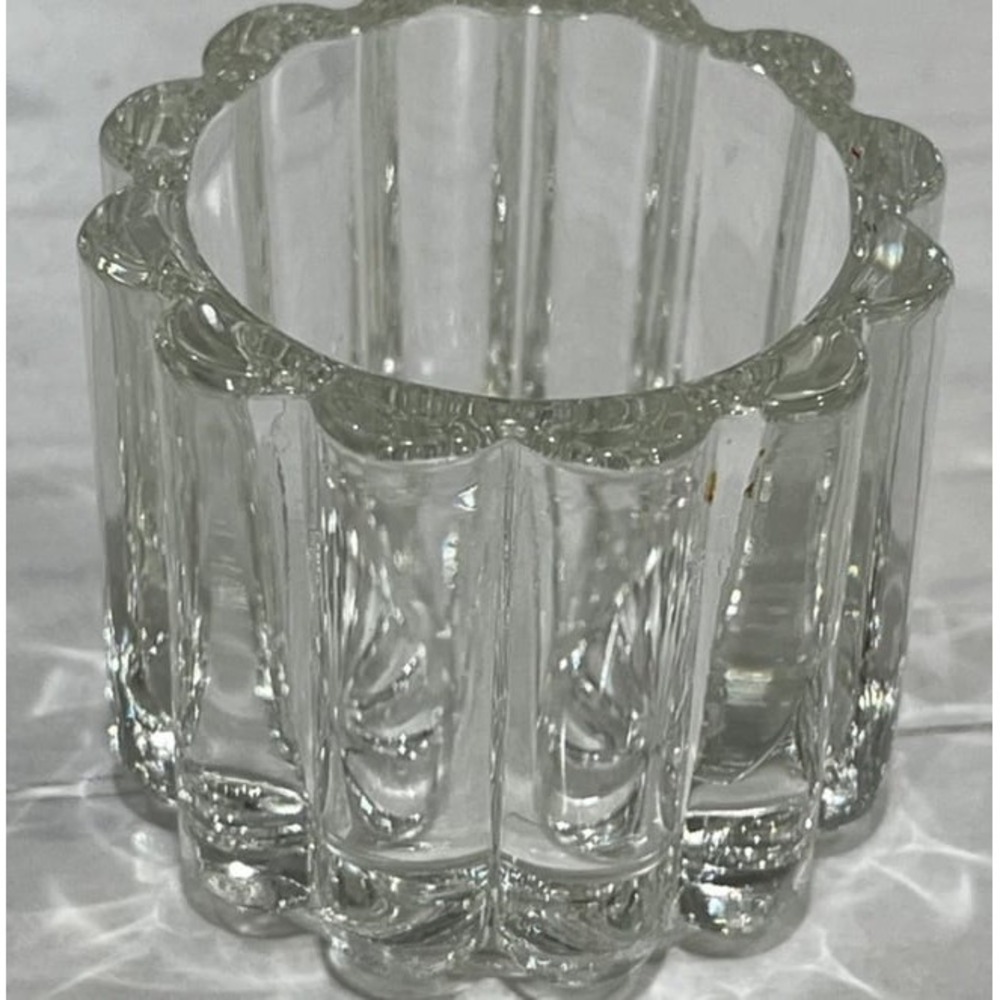 Vintage Glass Salt Cellar bundle of 3- Open‎ Salts